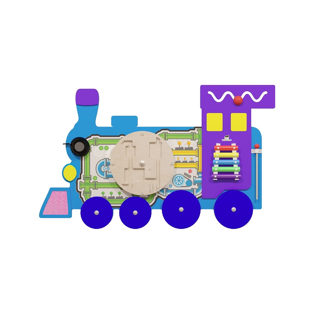 Busyboard "Steam Locomotive" "Clever Girl"