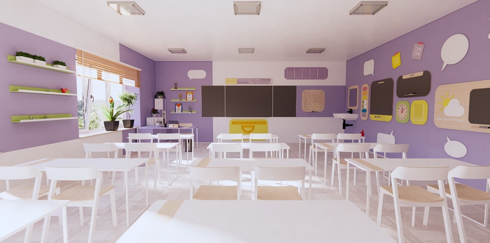 Decor set for elementary school “Umnichka”