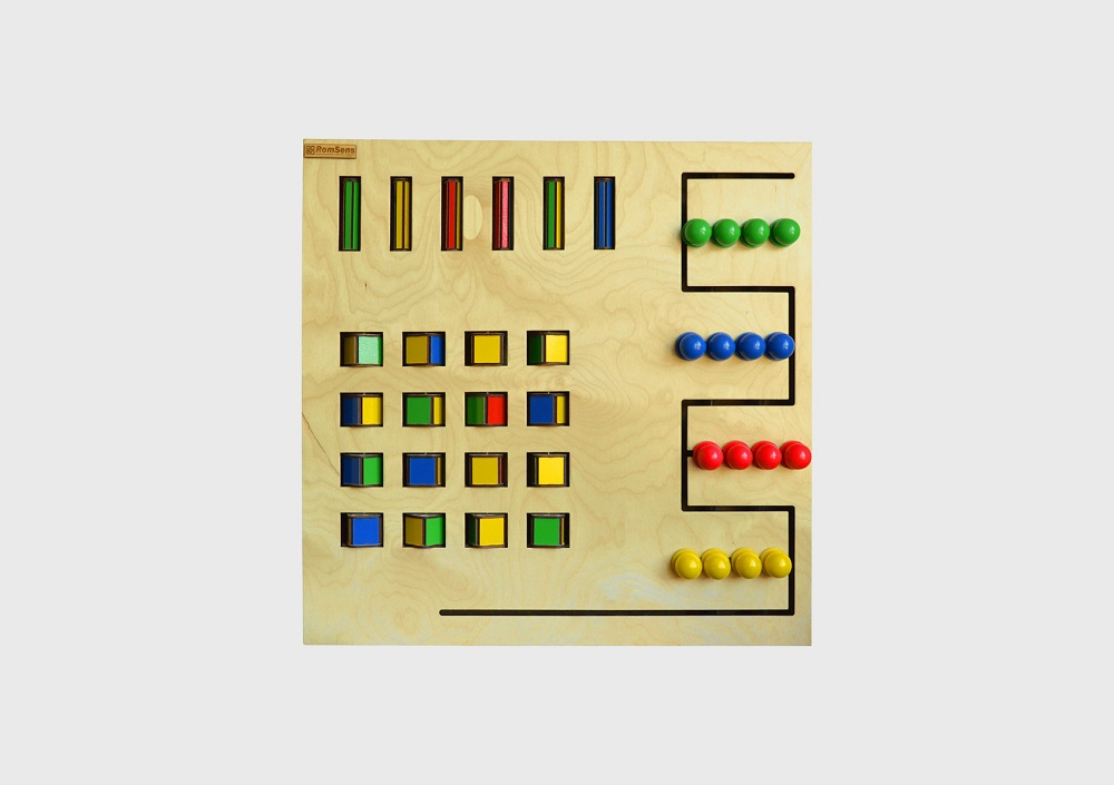 Wall module "Color comparison" Romsens