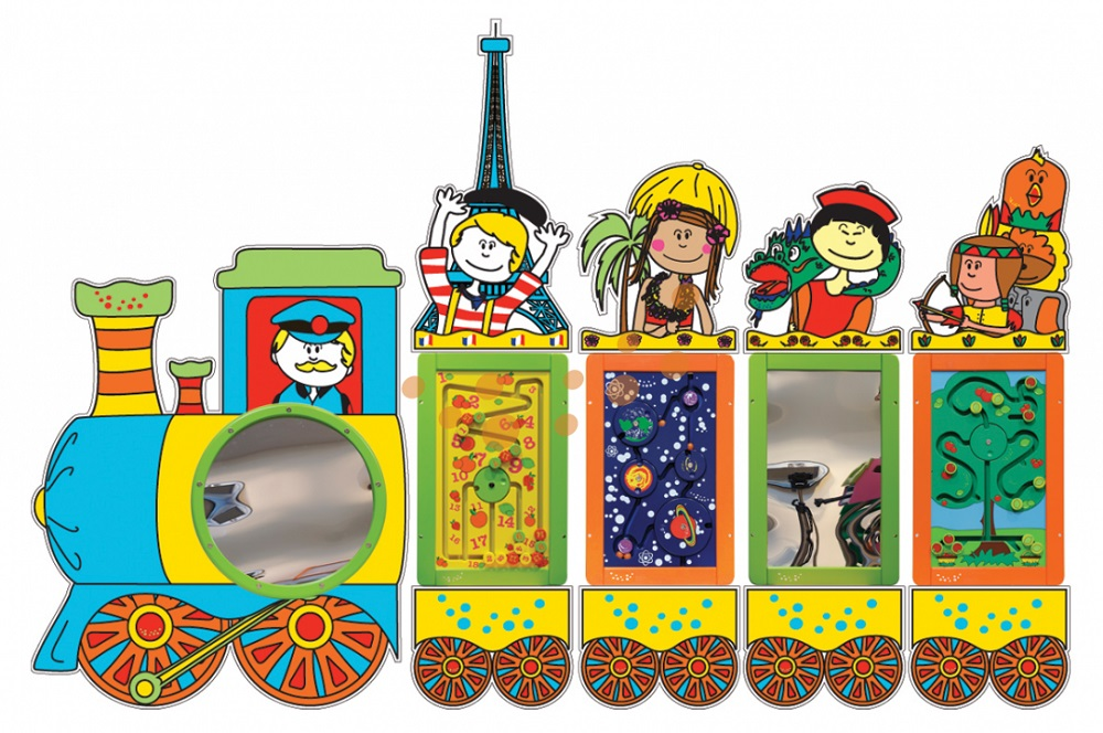 Комплект дидактических настенных панелей IKC Culture Express Complete