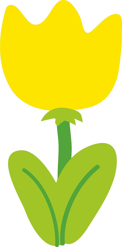 Logicus wall panel "Yellow Tulip"
