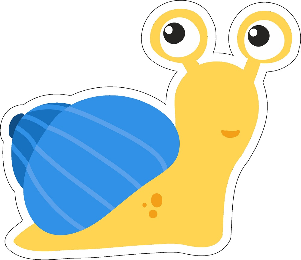 Wall panel Logicus "Curious snail"