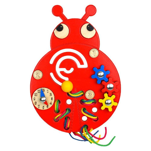 Busy board Ladybug Caramel “Crust”