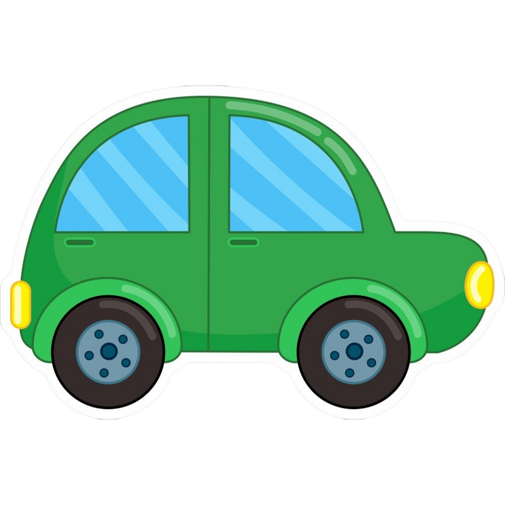 Wall panel Logicus "Green car"