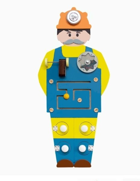 Busyboard Pappado "Builder"
