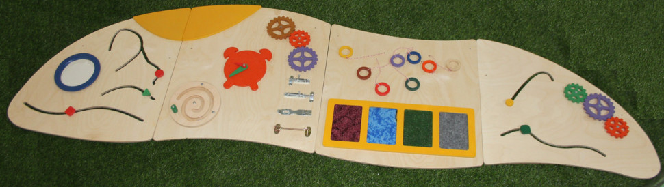 Educational panel Pappado "Caterpillar"