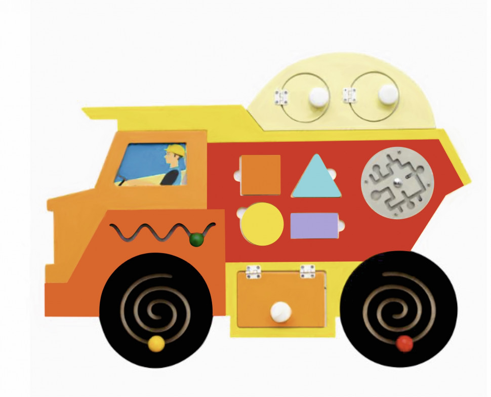 Busyboard Pappado "Truck"