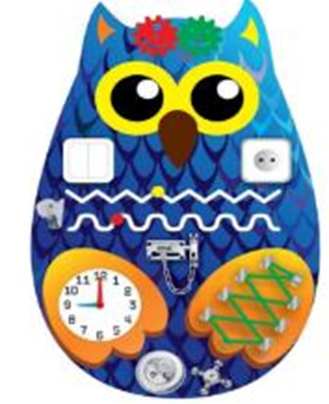 Wall board "Owl" Bear