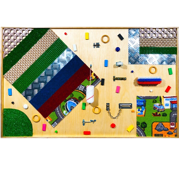 Tactile decorative panel "Bear"