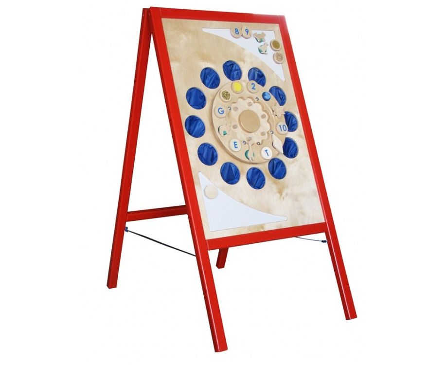 Didactic panel "Sensino", floor bear