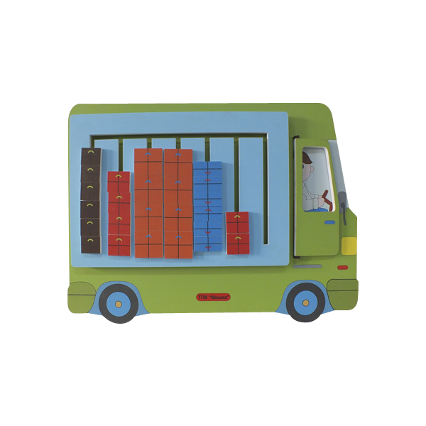Wall game panel "Truck" Bear