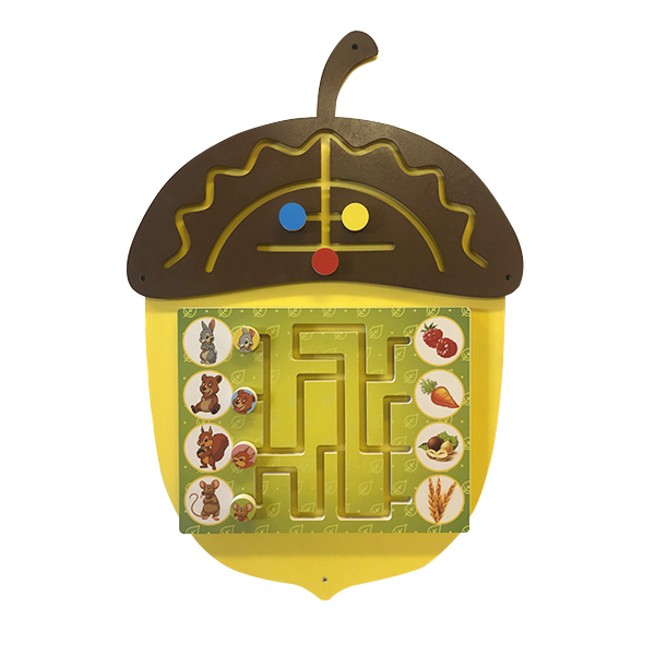 Taktil rivojlanish paneli "Acorn" Bear
