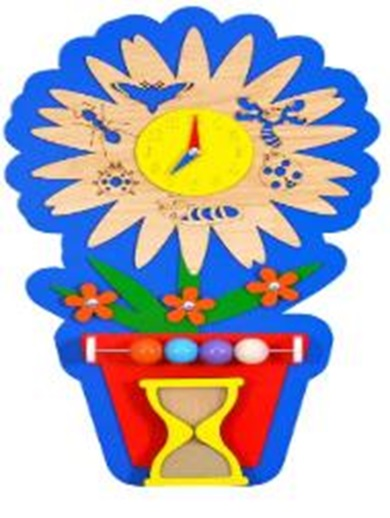 Настенный бизиборд "Ромашка" Мишка