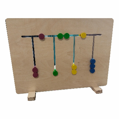 Wall didactic panel "Smart paths" Bear