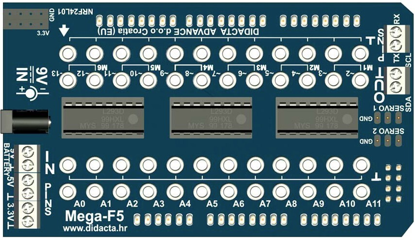 Адаптер Fischertechnik для Arduino MEGA F5 179449