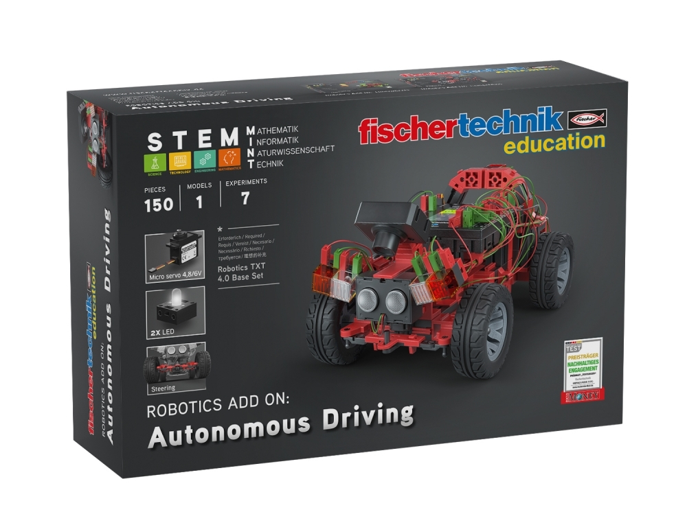 Набор Fischertechnik плюс: Беспилотный транспорт / Autonomous Driving 559896