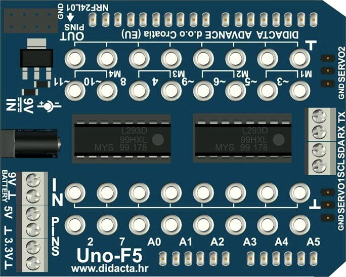 Адаптер Fischertechnik для Arduino UNO F5 179450