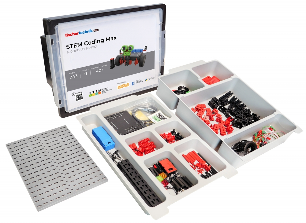 STEM to'plami Fischertechnik kodlash Max 571906