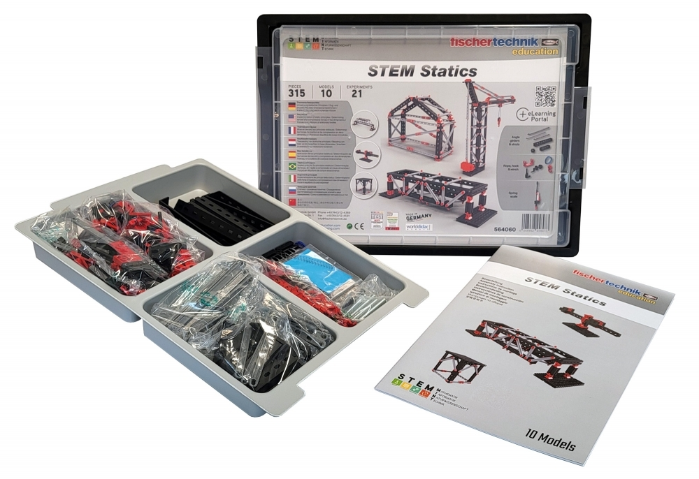 Fischertechnik STEM Statics / Statics 564060-ni o'rnating