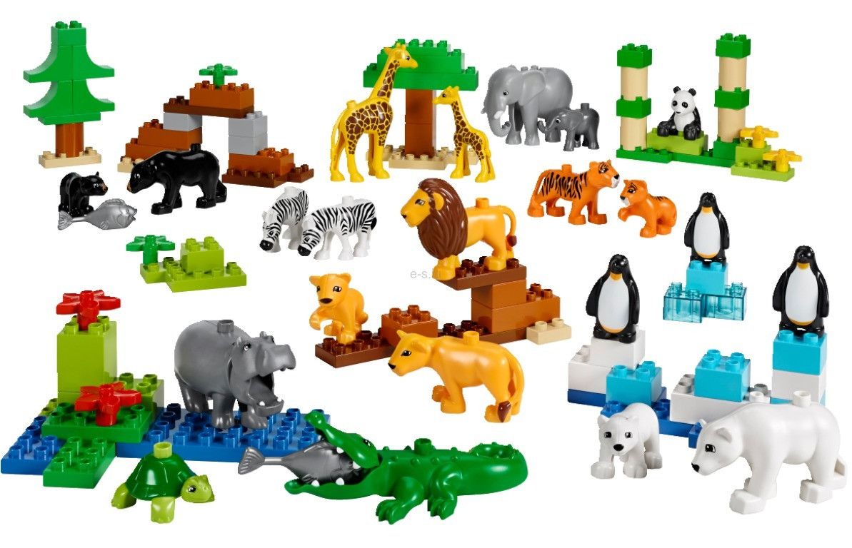 LEGO 45012 yovvoyi hayvonlar. DUPLO