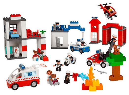 LEGO 9209 Службы спасения. DUPLO