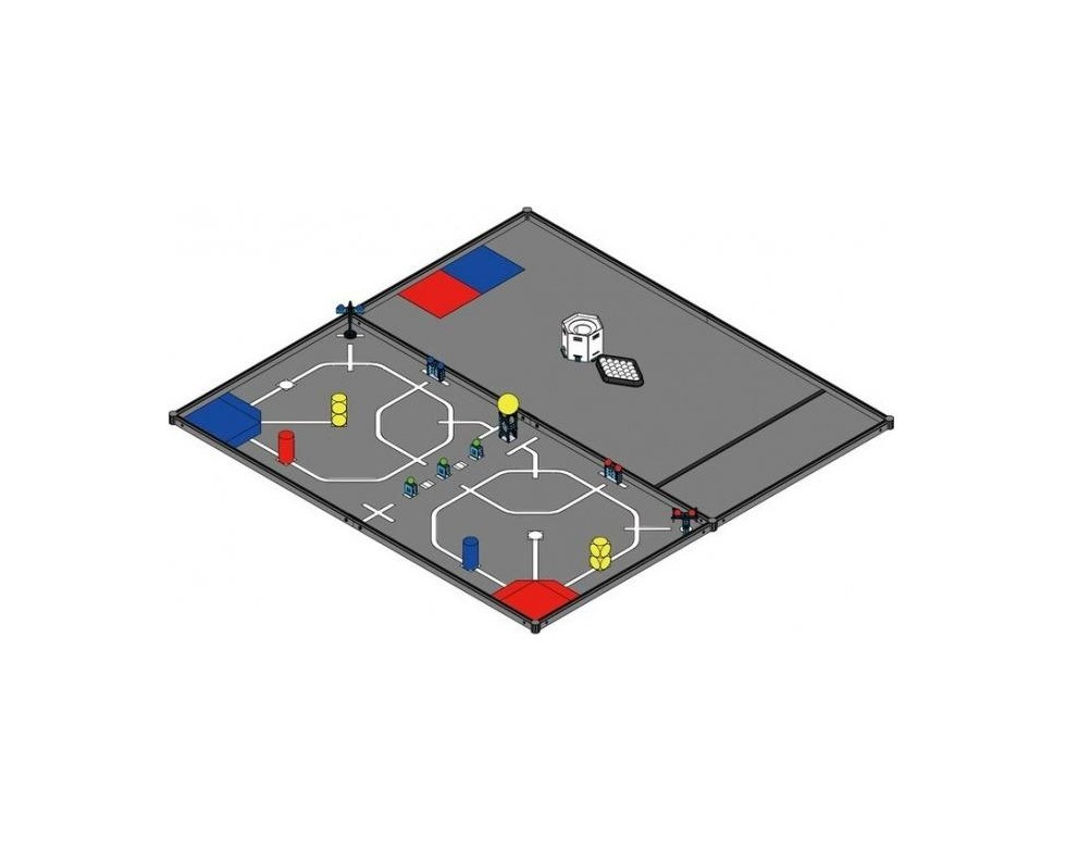 Соревновательное поле Makeblock MakeX Starter Arena (2020 Smart Links)
