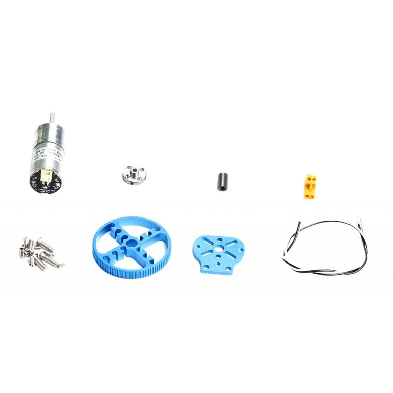 Ресурсный набор Makeblock 25mm DC Motor Pack -Blue