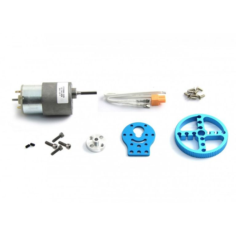 Ресурсный набор Makeblock 37mm DC Motor Robot Pack -Blue