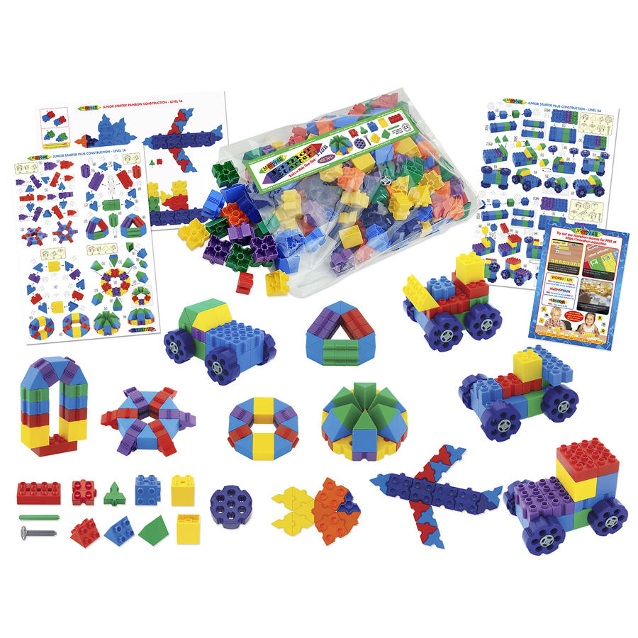 Конструктор Morphun Junior Starter Plus 200 set «ПРОектирование» Начальный уровень 200 деталей