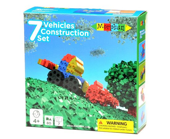 Конструктор Morphun 7 Vehicles Construction Set «7 машин»
