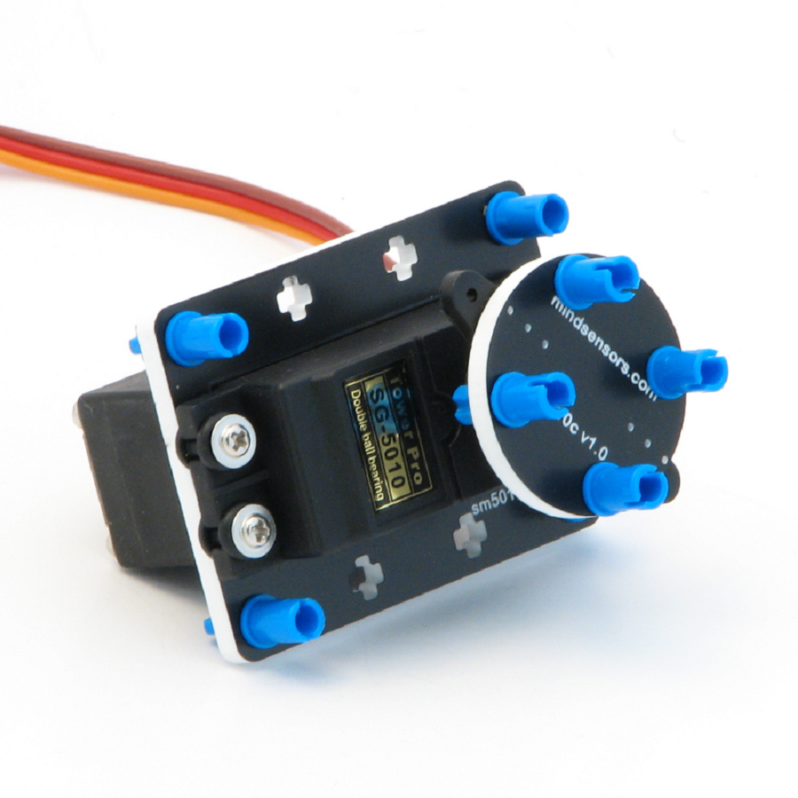 Сервомотор RC Servo с креплением для NXT или EV3 Mindsensors HSS47G