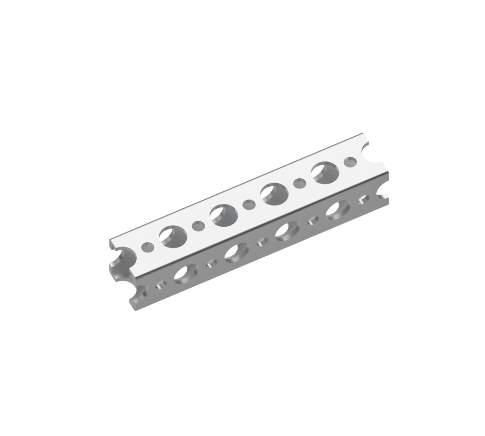 Балка квадратного сечения с 5-ю отверстиями (2 шт в упаковке) TETRIX PRIME 40202