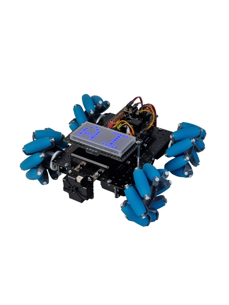 Мобильный робот с колесами всенаправленного движения Robo kit DIY GO