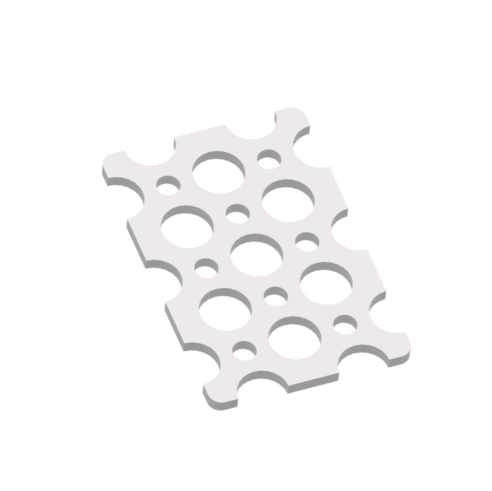 Пластина с отверстиями 2 x 3 TETRIX PRIME (2 шт в упаковке) 41254