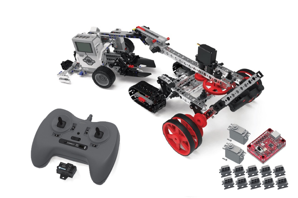 Робототехнический набор для EV3 c дистанционным управлением TETRIX® PRIME 45883 TXP
