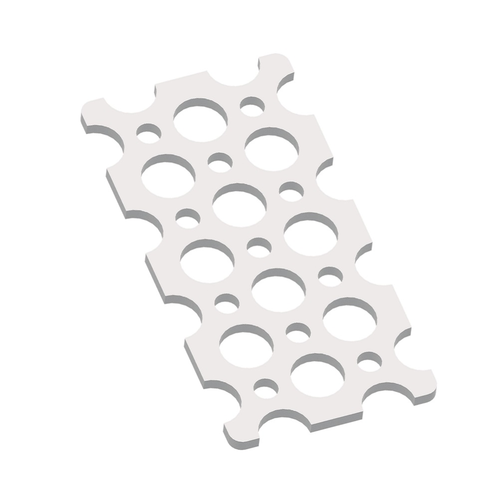 Пластина с отверстиями 2 x 4 TETRIX PRIME (2 шт в упаковке) 41255