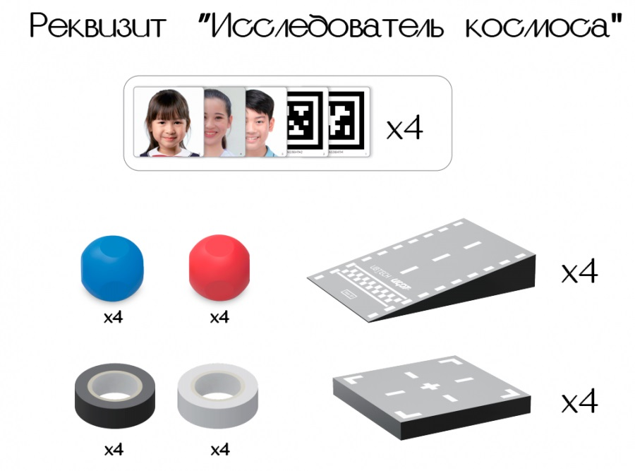 Ubtech UGOT Space Explorer Props Set