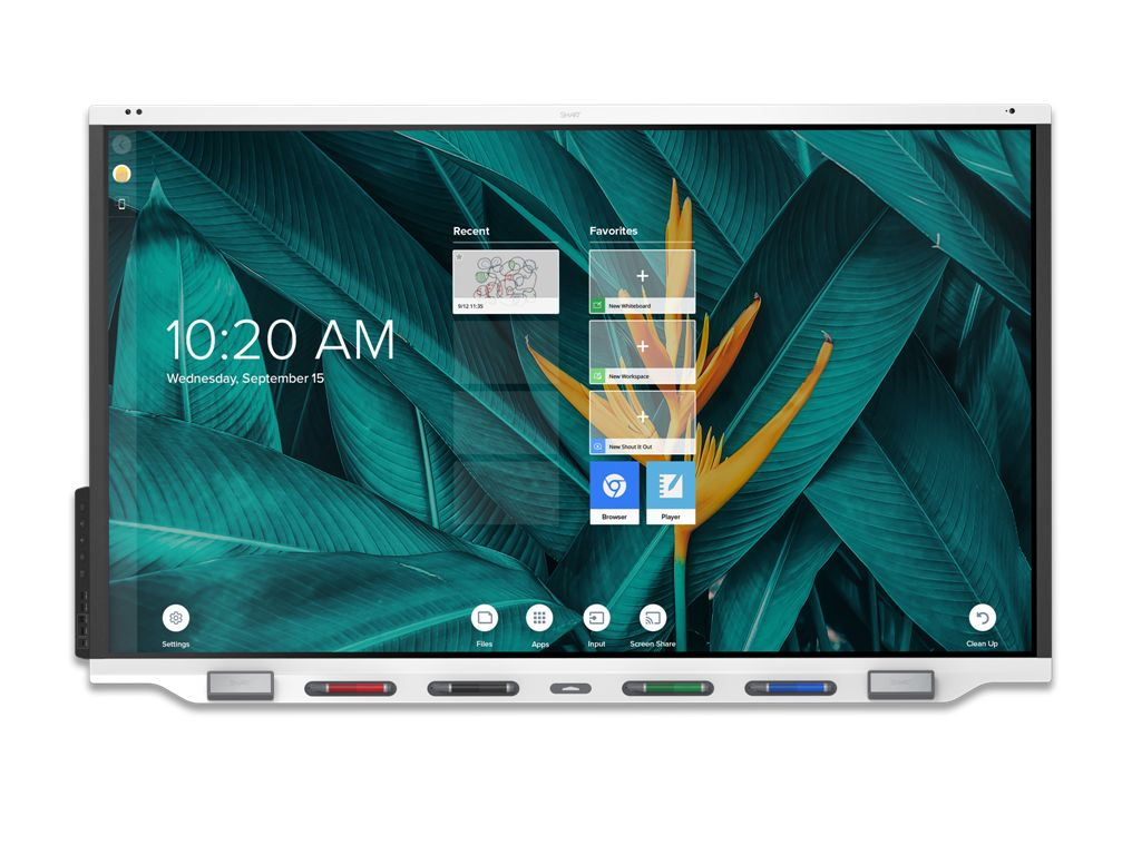 Интерактивная панель SMART SBID-7286R-PW (на основе SBID-7086R-PW) с технологией iQ и ключом активации SMART Meeting Pro в комплекте с креплением WM-SBID-200