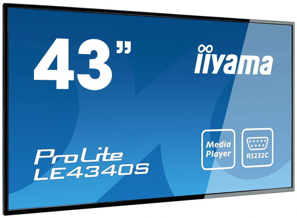Professional panel Iiyama LE4340S-B1
