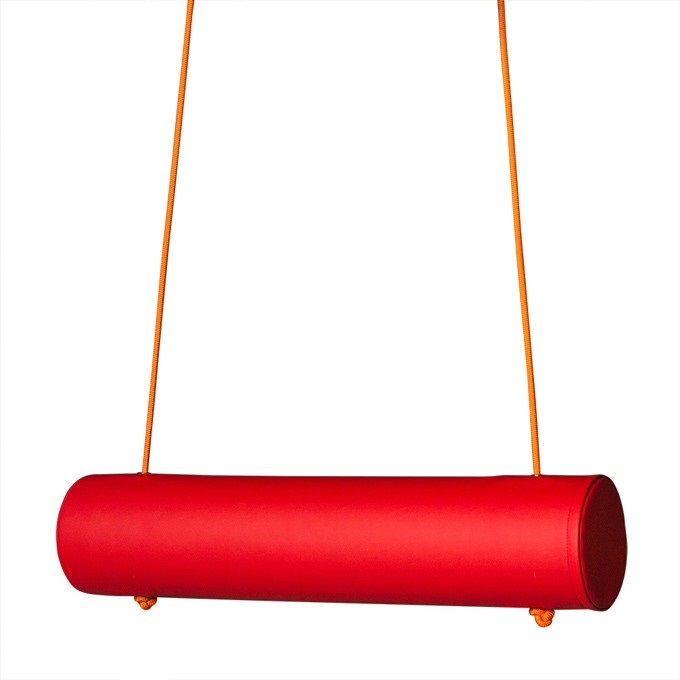 Hanging sensory simulator "Log" color red "Nanny Owl"