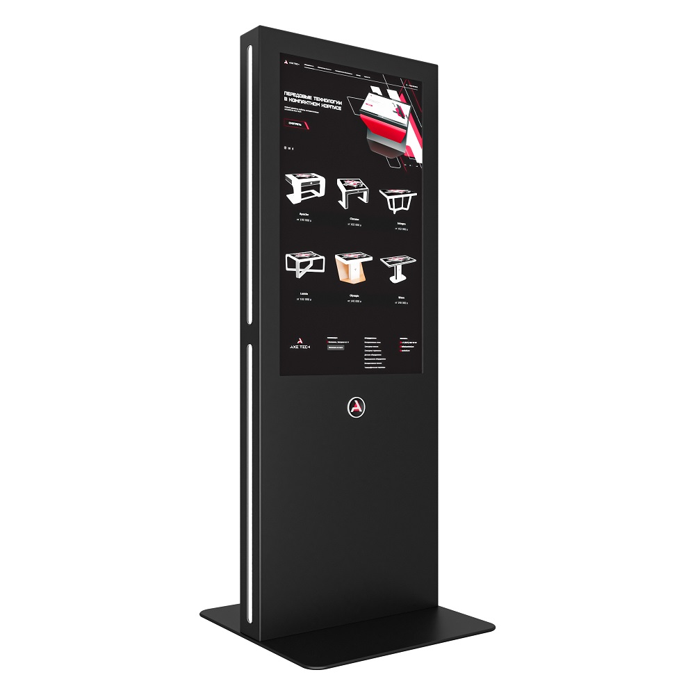 Сенсорный информационный киоск AxeTech Oblivion Pro 55" Premium