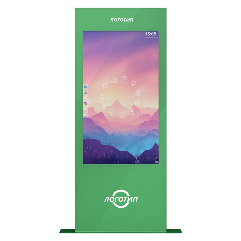 Сенсорный информационный уличный киоск ASTstand MaX 65"