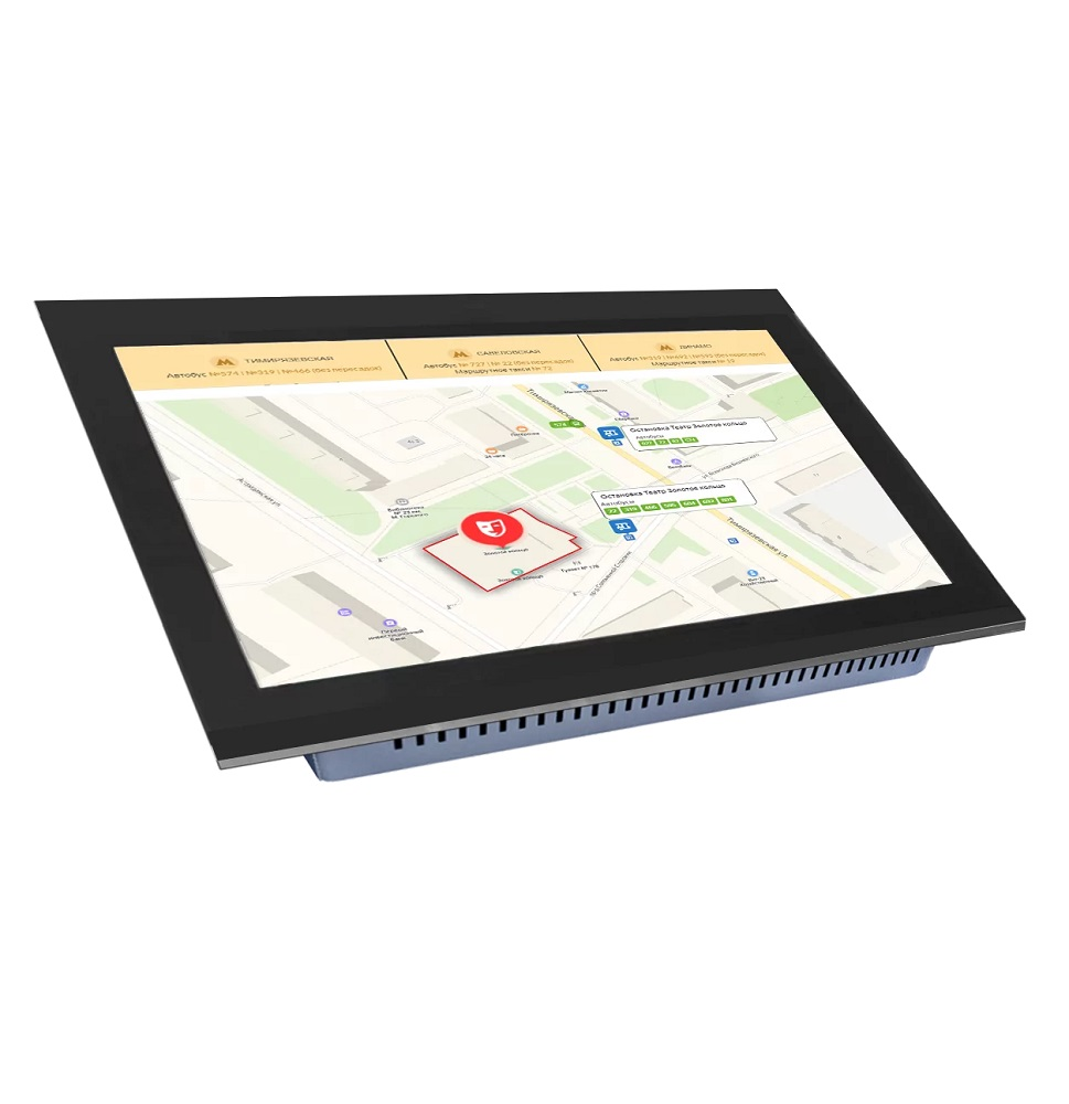 Interactive panel for installation LIGA 43