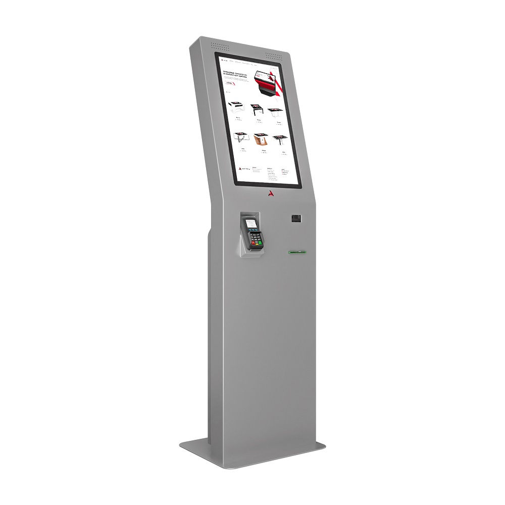 Сенсорный информационный киоск (терминал самообслуживания) AxeTech Zion 23,8" Medium