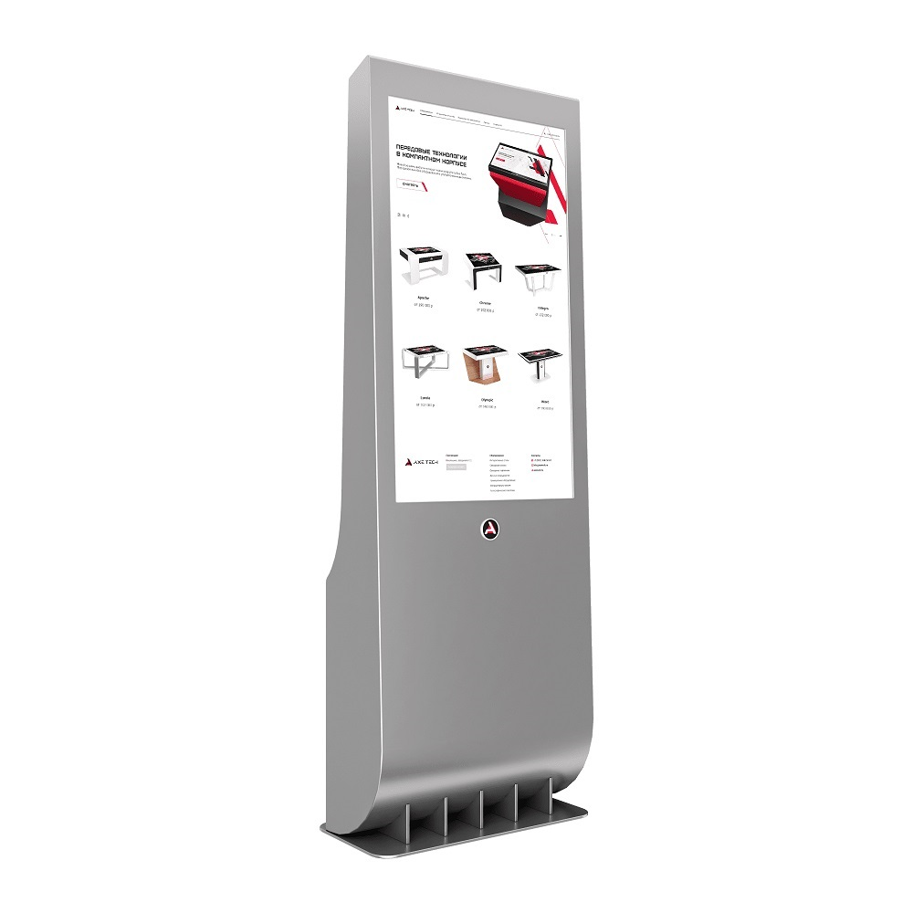 Сенсорный информационный киоск AxeTech Gills 43" Medium