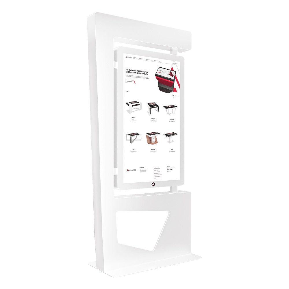 Сенсорный информационный киоск AxeTech Line 65" Premium