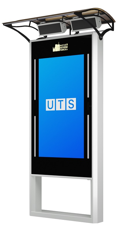 Сенсорный информационный уличный киоск UTS Connection Lite 55