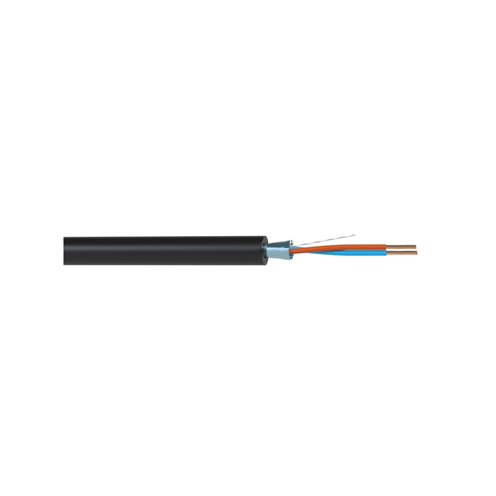 Микрофонный балансный кабель Wize WMC24300P 300 м, 0.22 мм2, диаметр 3.8 мм