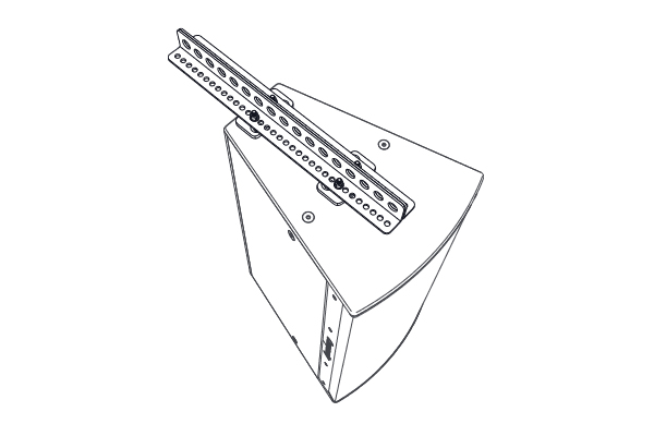 BIAMP BFR22VW dinamik tizimlari uchun braket