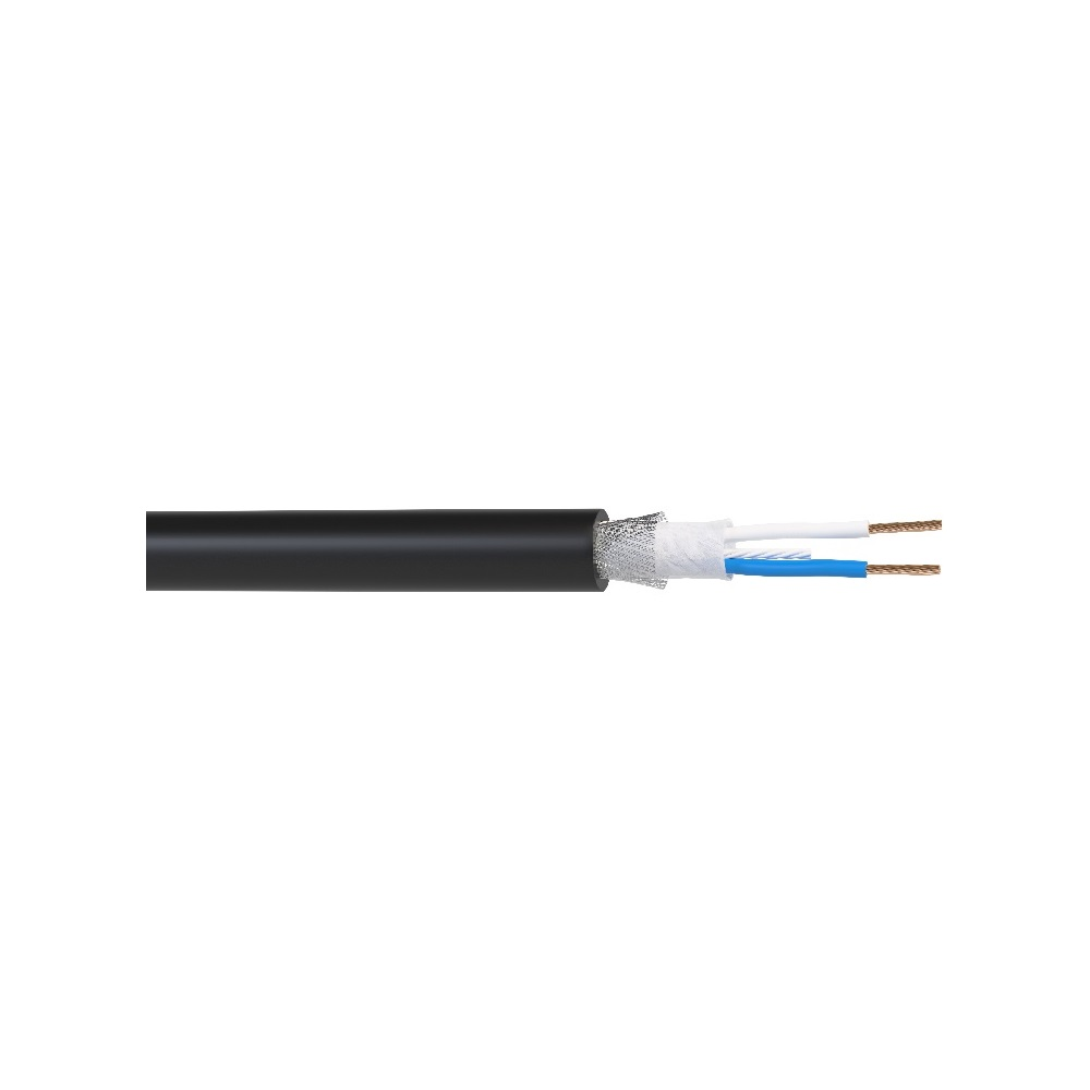 Микрофонный балансный кабель Wize WMC22300P 300 м, 0.22 мм2, диаметр 6.5 мм